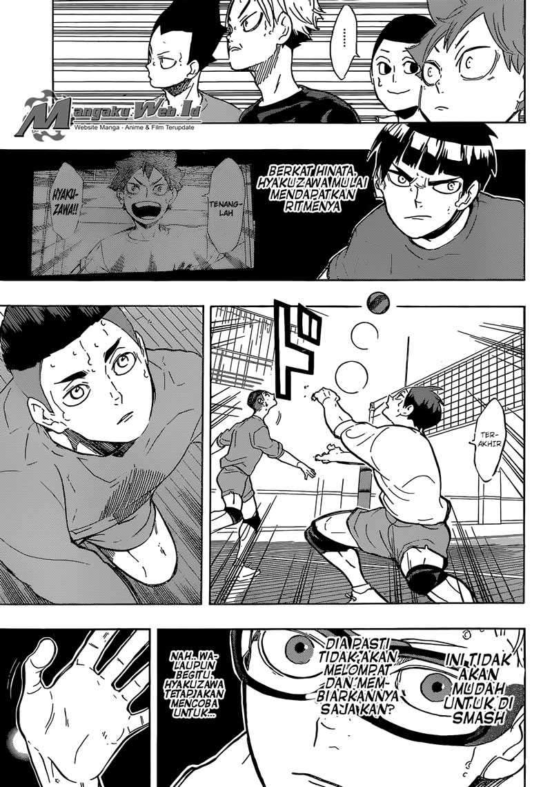 Haikyuu!! Chapter 218 - halaman 8