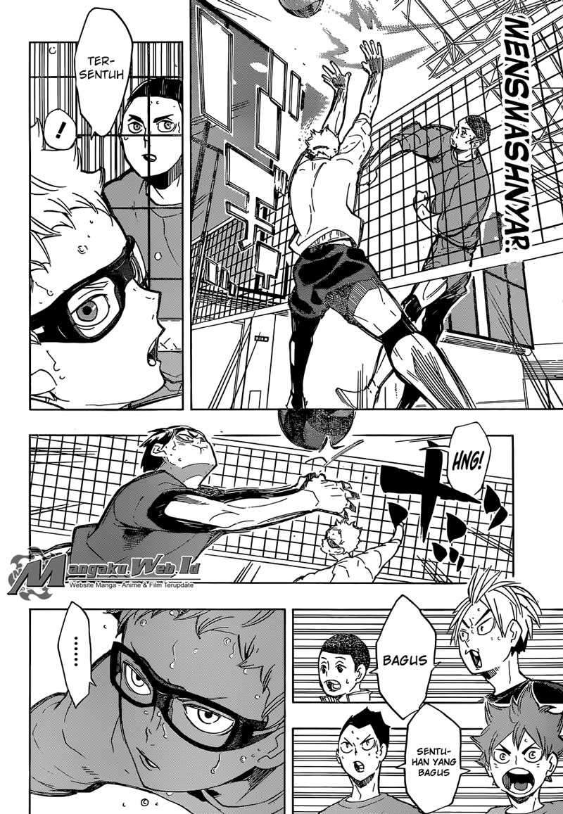 Haikyuu!! Chapter 218 - halaman 9