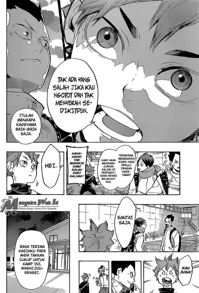 Haikyuu!! Chapter 219 - halaman 17