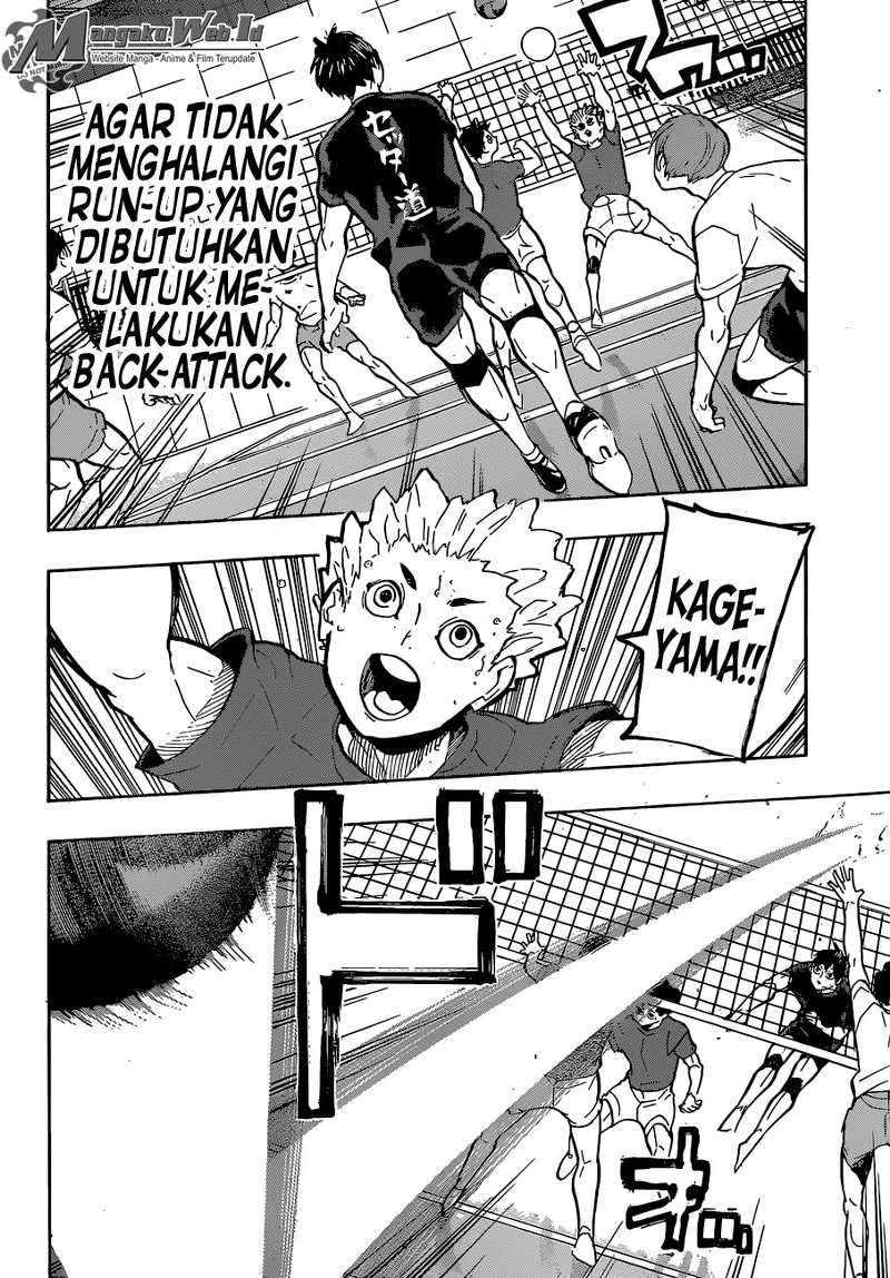 Haikyuu!! Chapter 219 - halaman 5