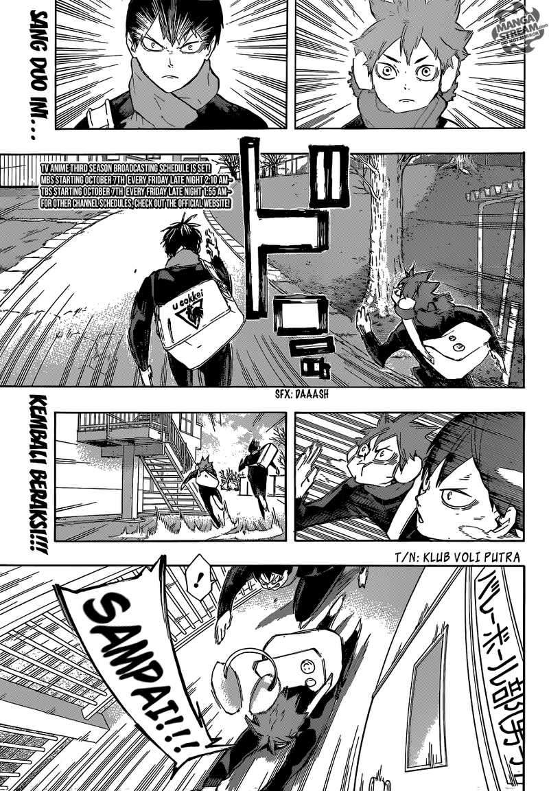 Haikyuu!! Chapter 220 - halaman 5