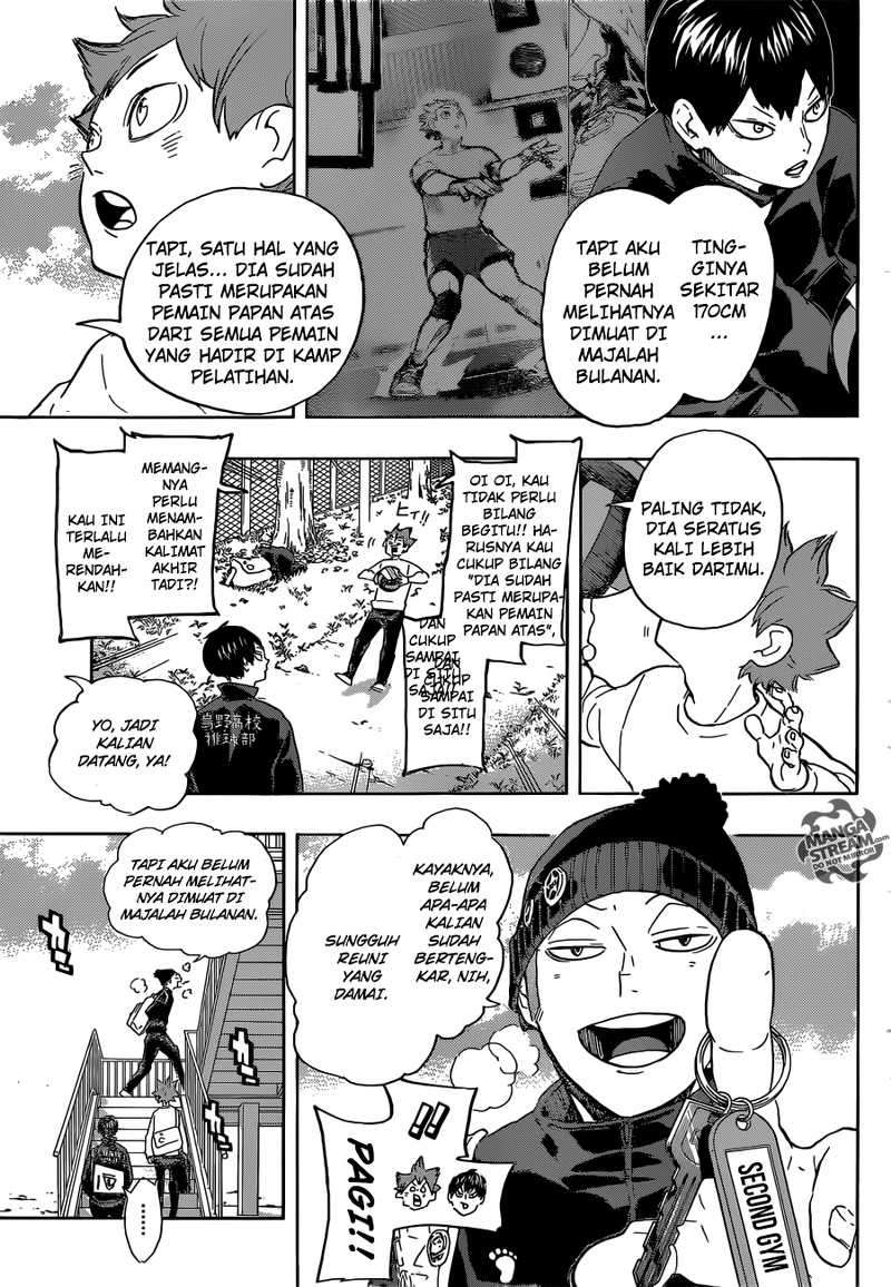 Haikyuu!! Chapter 220 - halaman 9