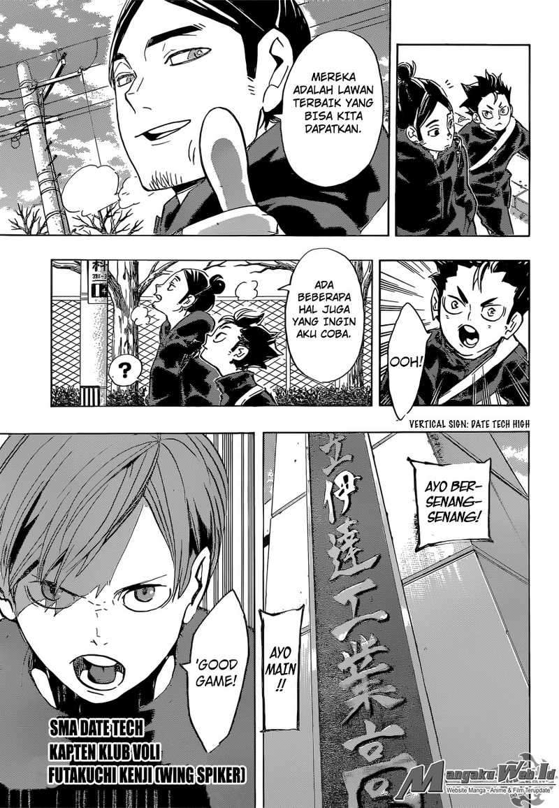 Haikyuu!! Chapter 221 - halaman 10