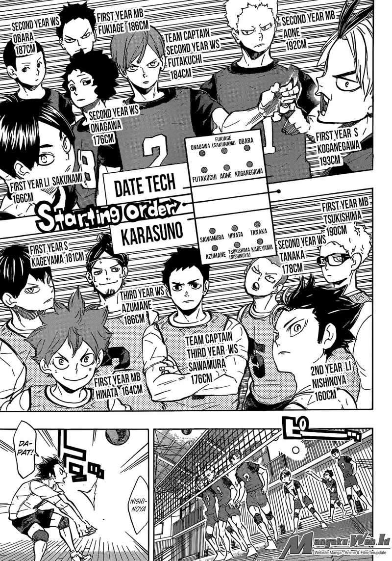 Haikyuu!! Chapter 221 - halaman 13