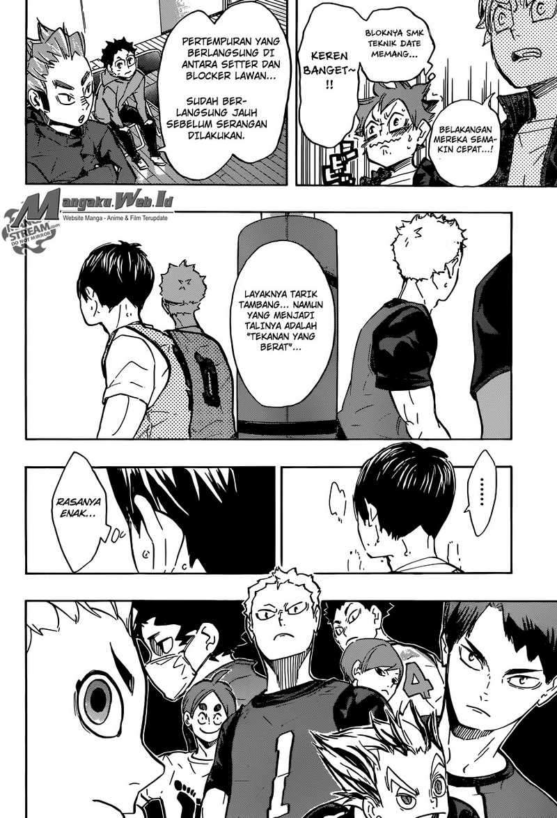 Haikyuu!! Chapter 222 - halaman 13