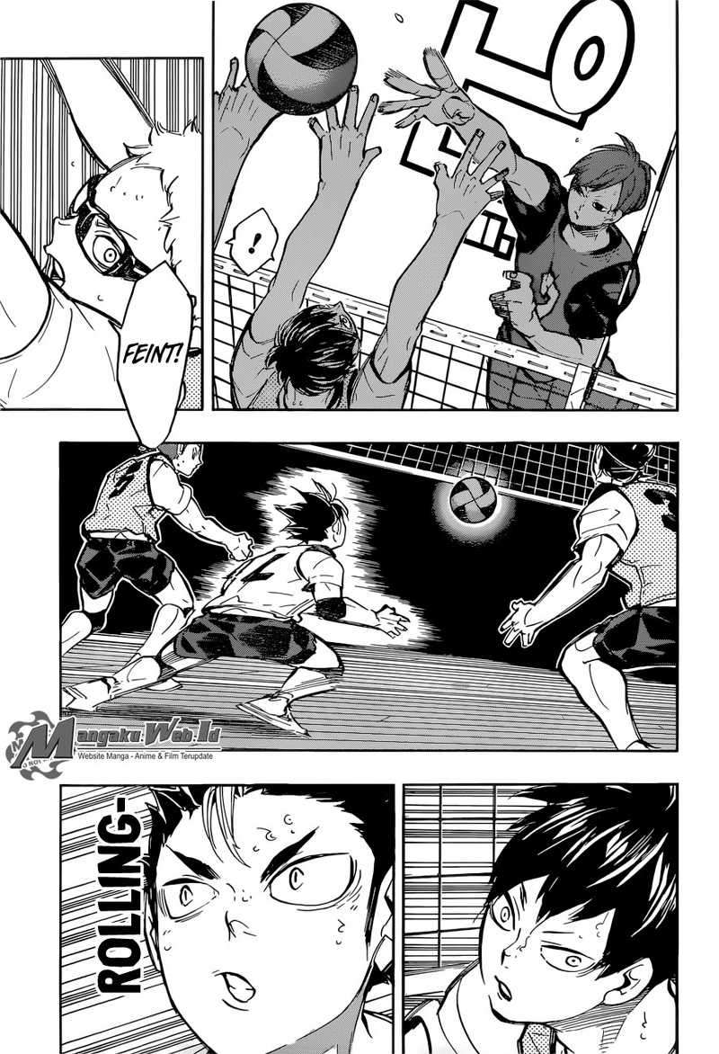 Haikyuu!! Chapter 222 - halaman 18