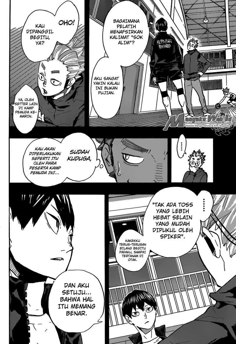 Haikyuu!! Chapter 222 - halaman 3