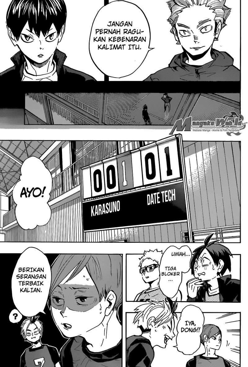 Haikyuu!! Chapter 222 - halaman 4