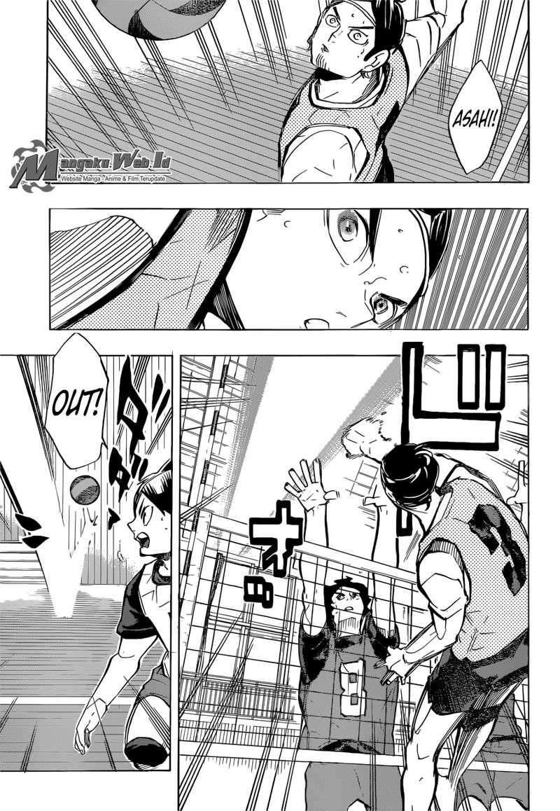Haikyuu!! Chapter 223 - halaman 18