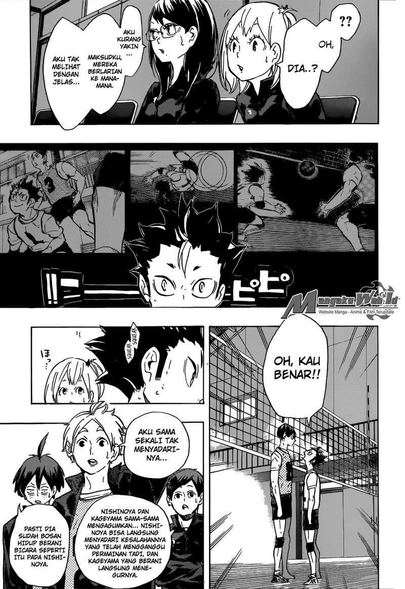 Haikyuu!! Chapter 223 - halaman 6