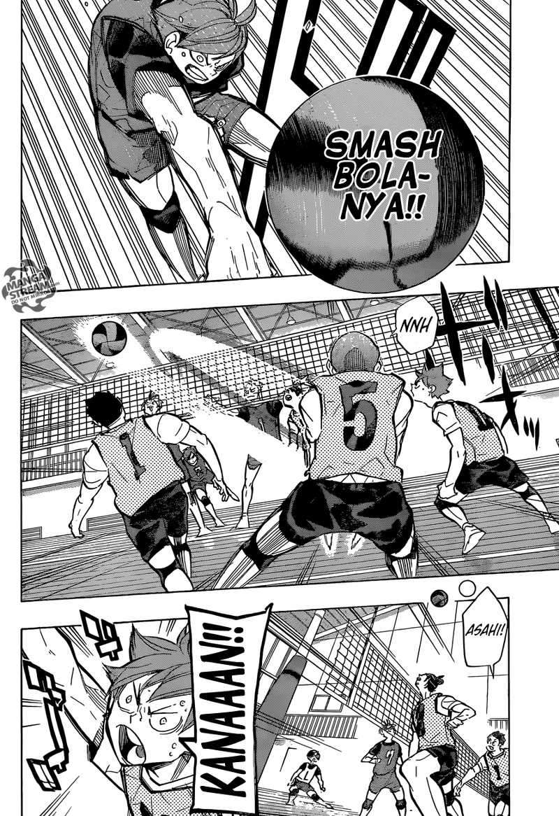 Haikyuu!! Chapter 225 - halaman 13