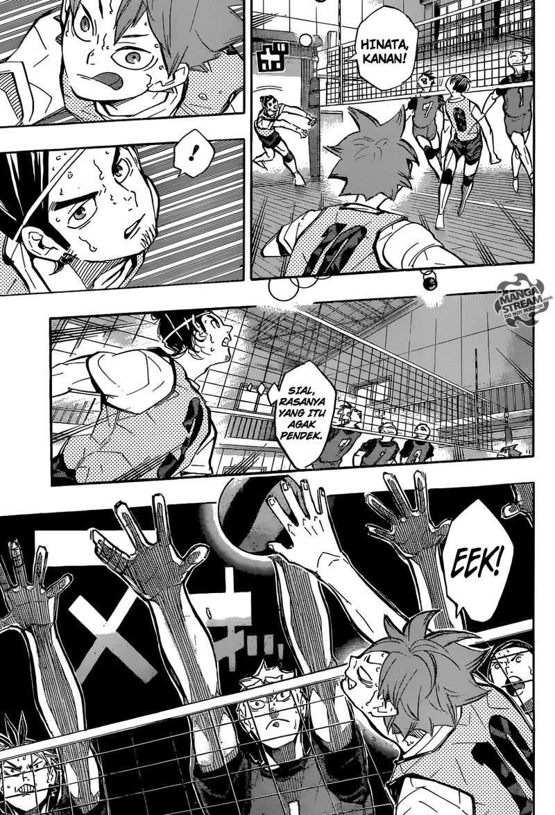 Haikyuu!! Chapter 225 - halaman 14