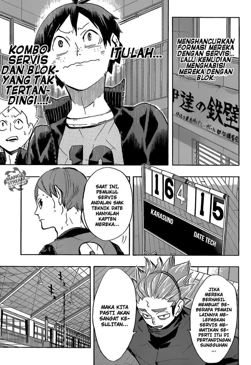 Haikyuu!! Chapter 225 - halaman 16