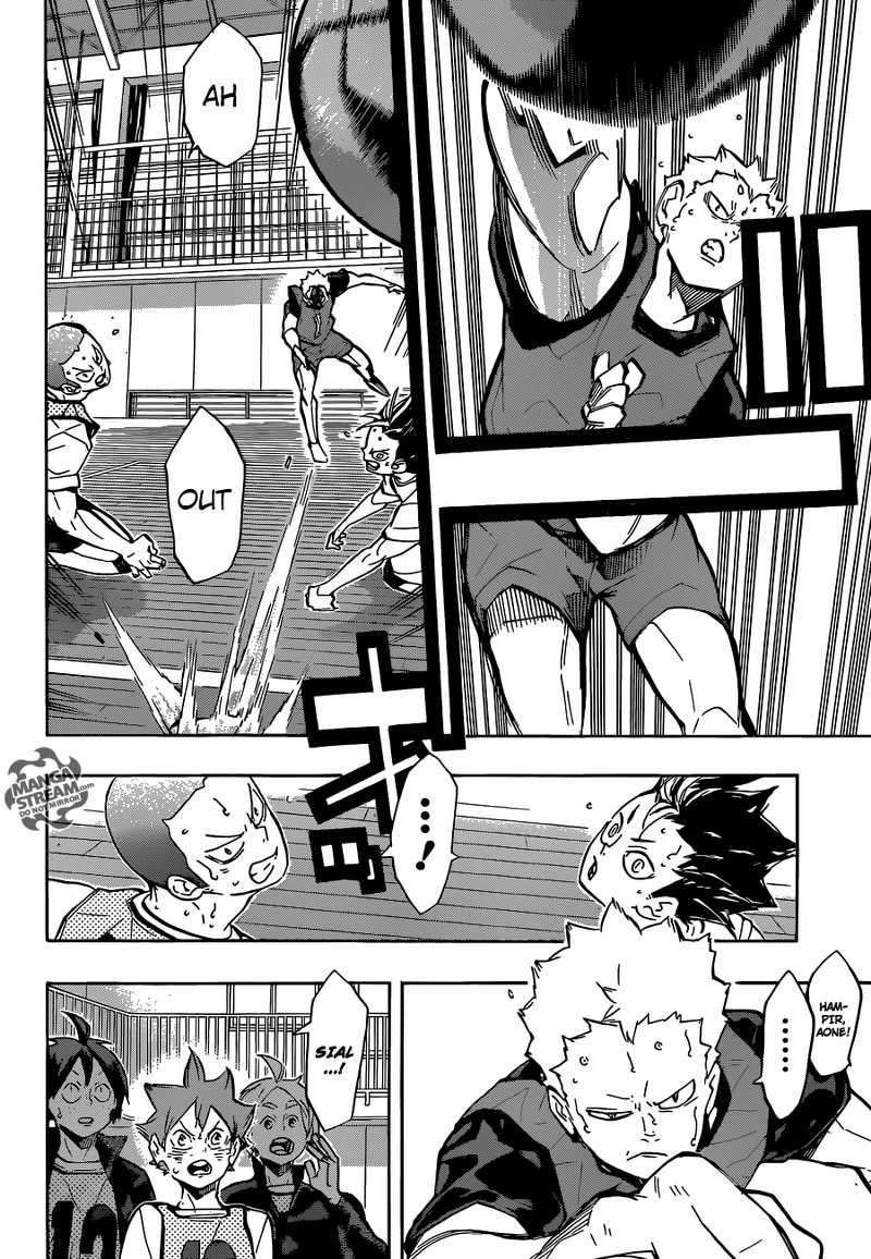 Haikyuu!! Chapter 225 - halaman 17
