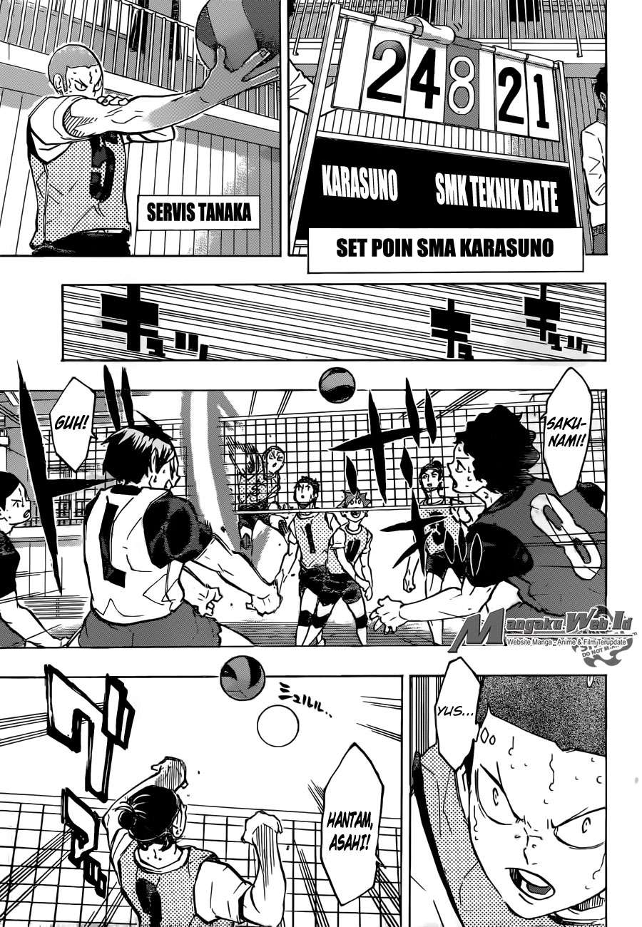 Haikyuu!! Chapter 227 - halaman 16