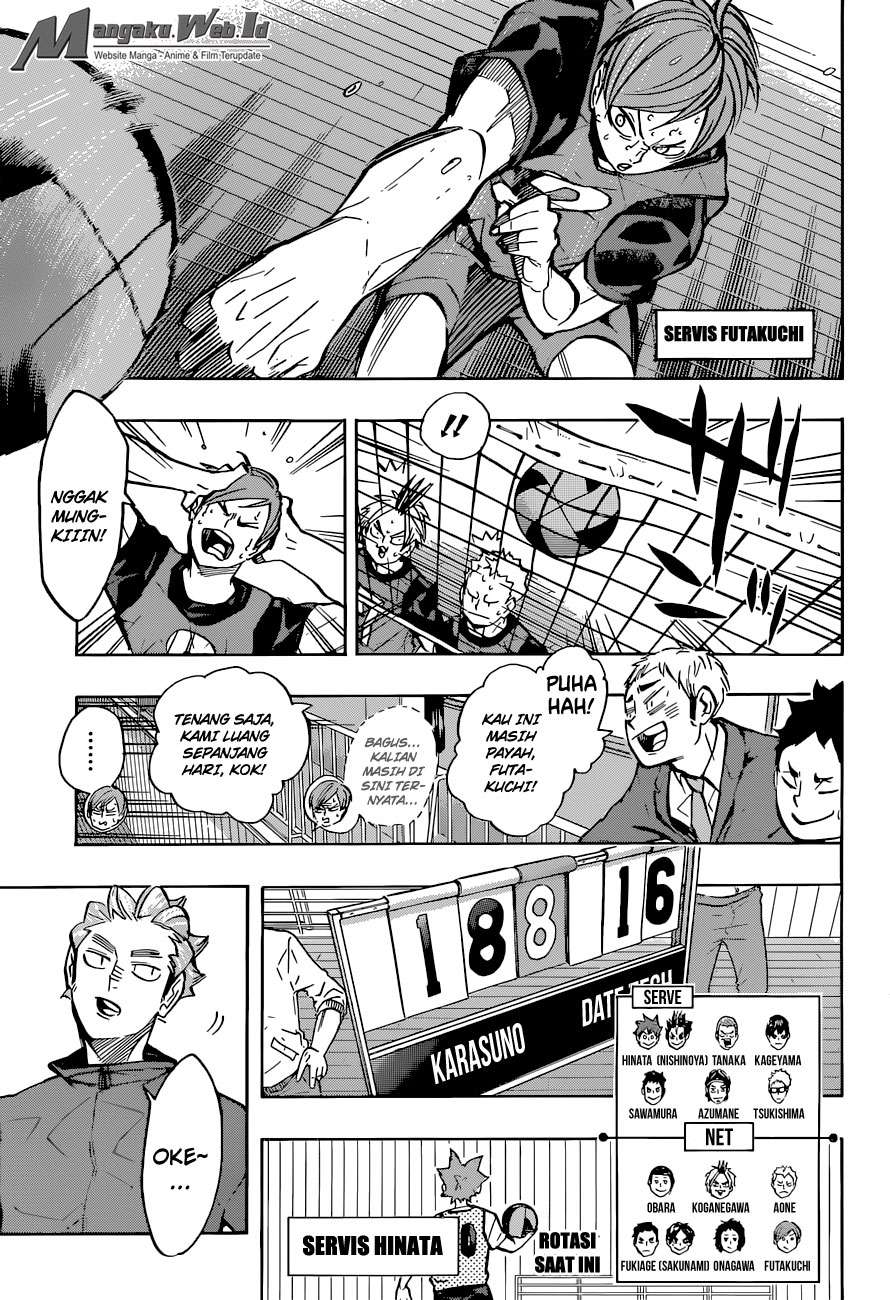 Haikyuu!! Chapter 227 - halaman 6