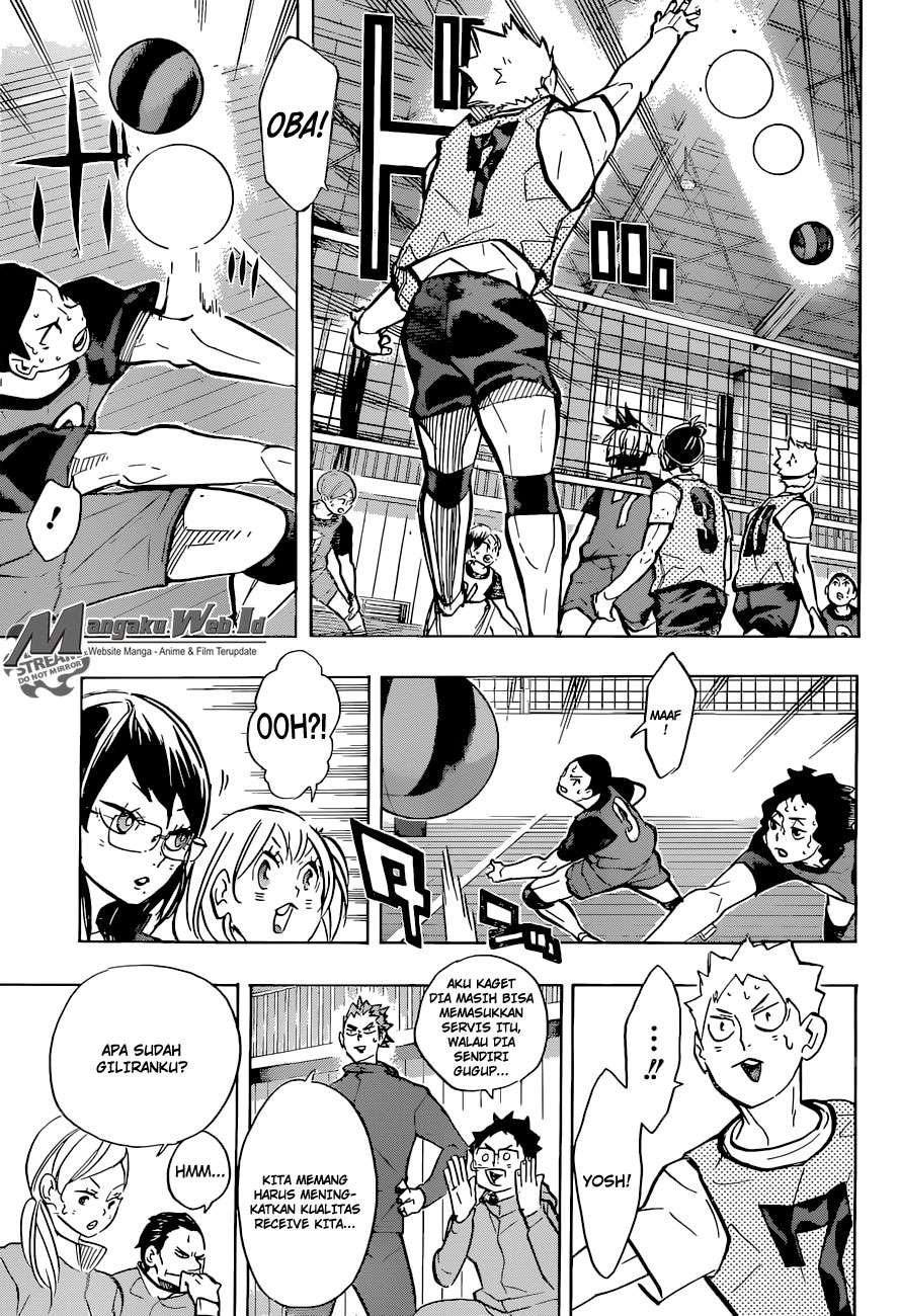 Haikyuu!! Chapter 227 - halaman 8