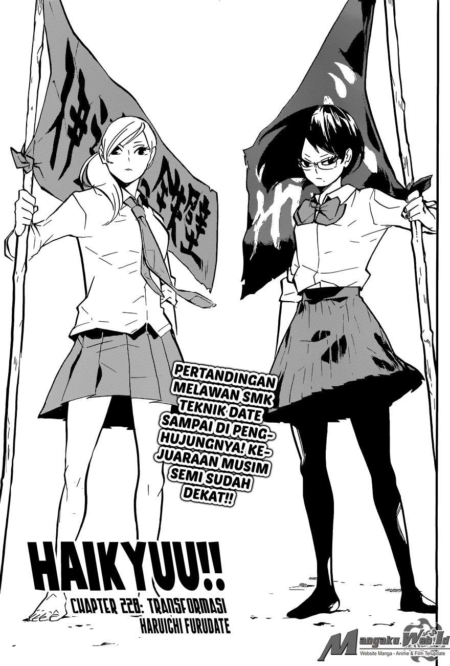Haikyuu!! Chapter 228 - halaman 2