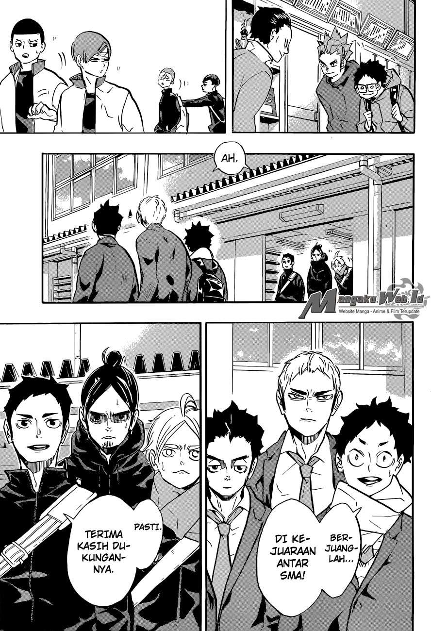 Haikyuu!! Chapter 228 - halaman 6