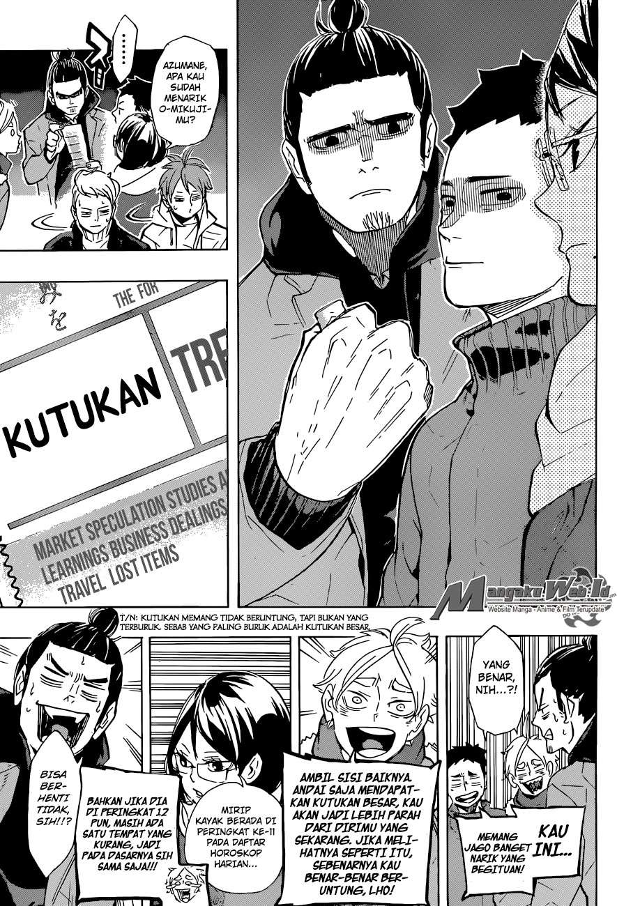 Haikyuu!! Chapter 229 - halaman 10