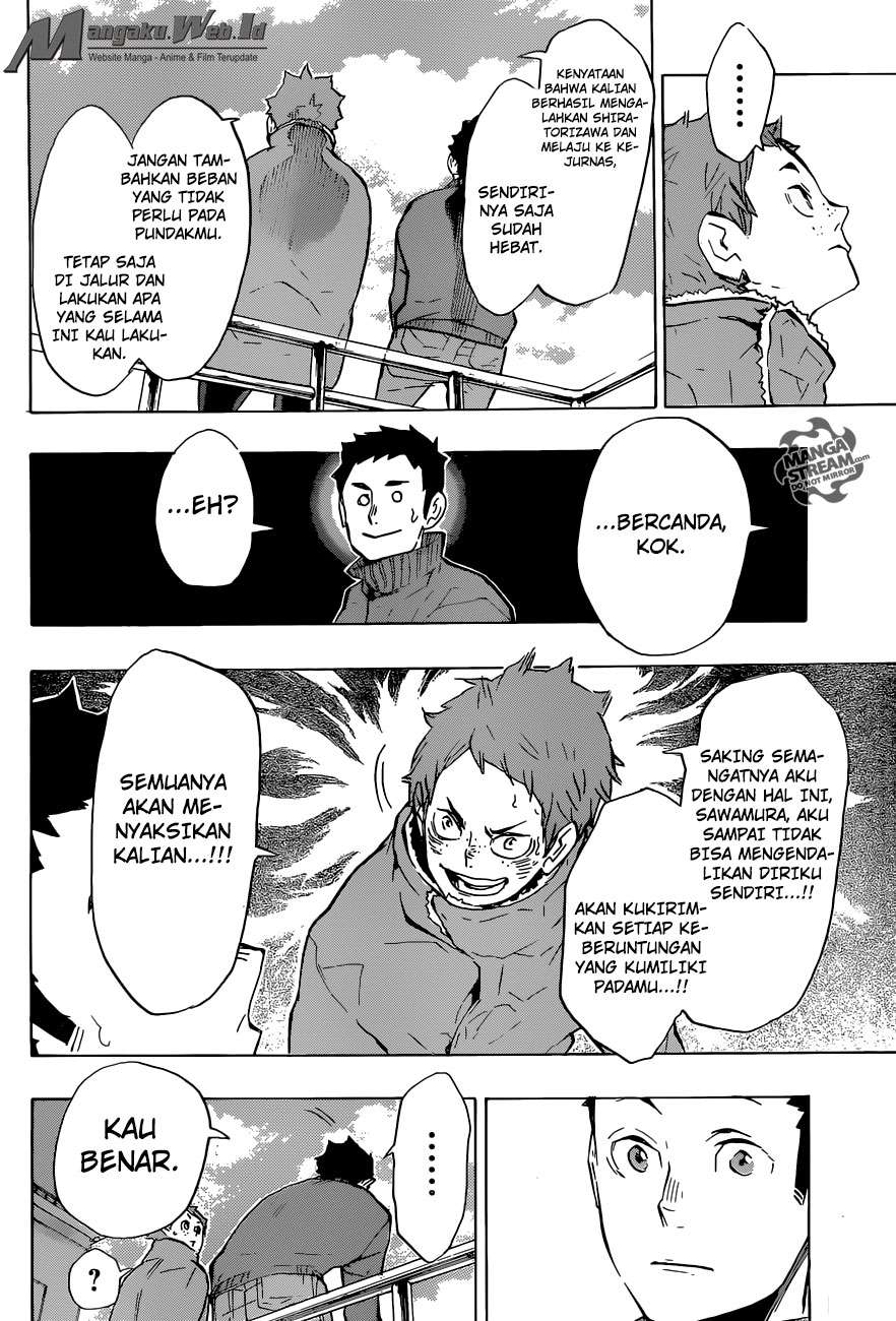 Haikyuu!! Chapter 229 - halaman 17