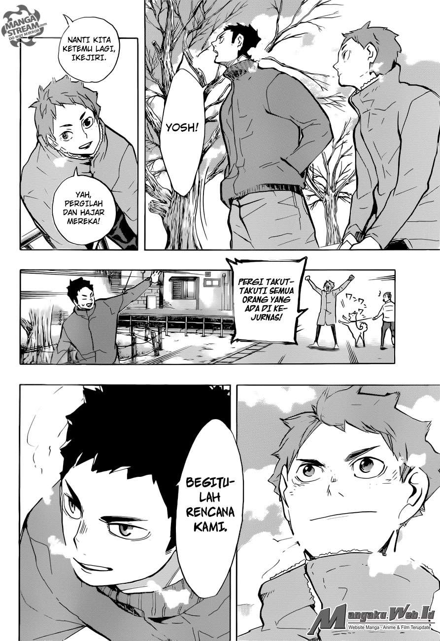 Haikyuu!! Chapter 229 - halaman 19