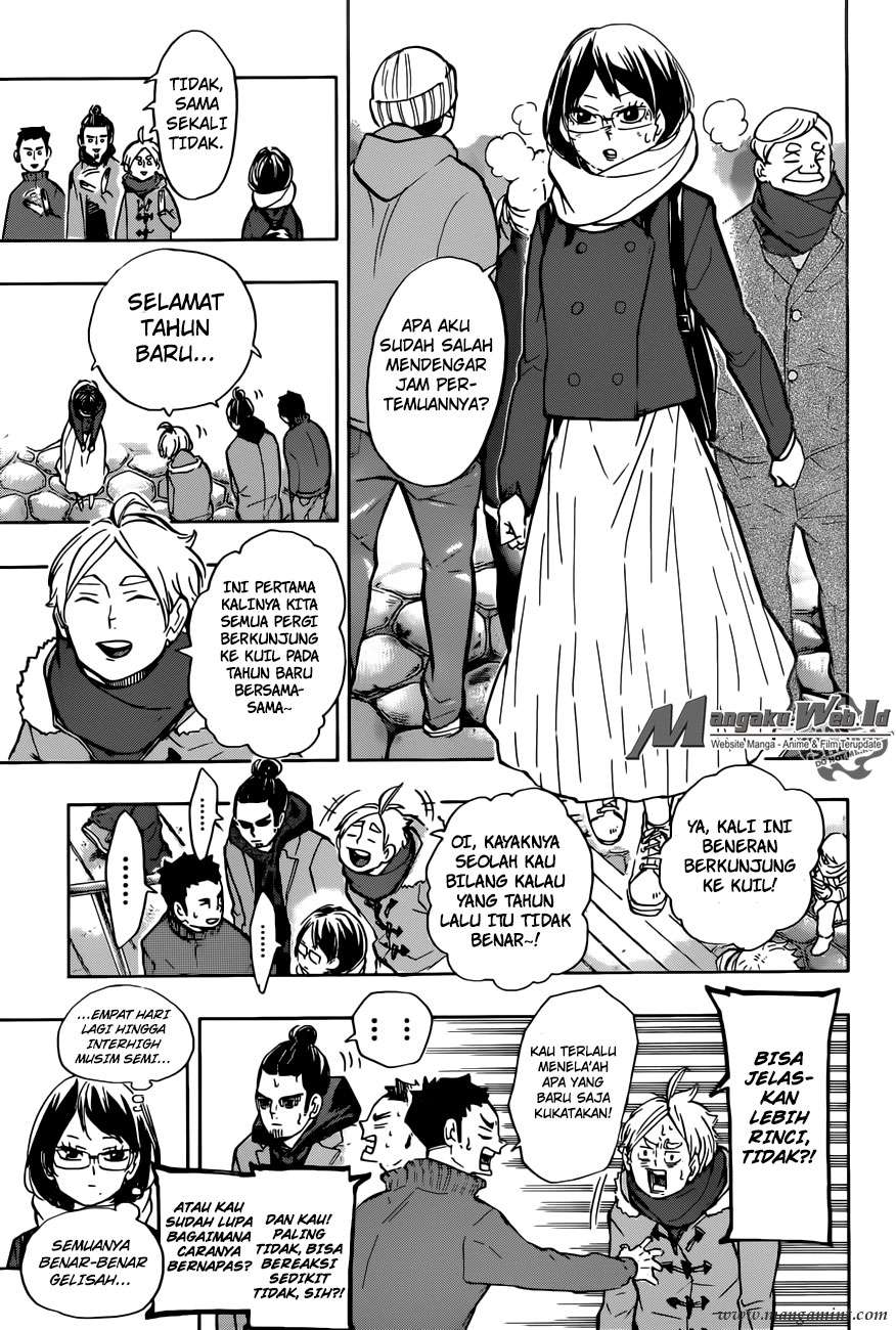 Haikyuu!! Chapter 229 - halaman 8