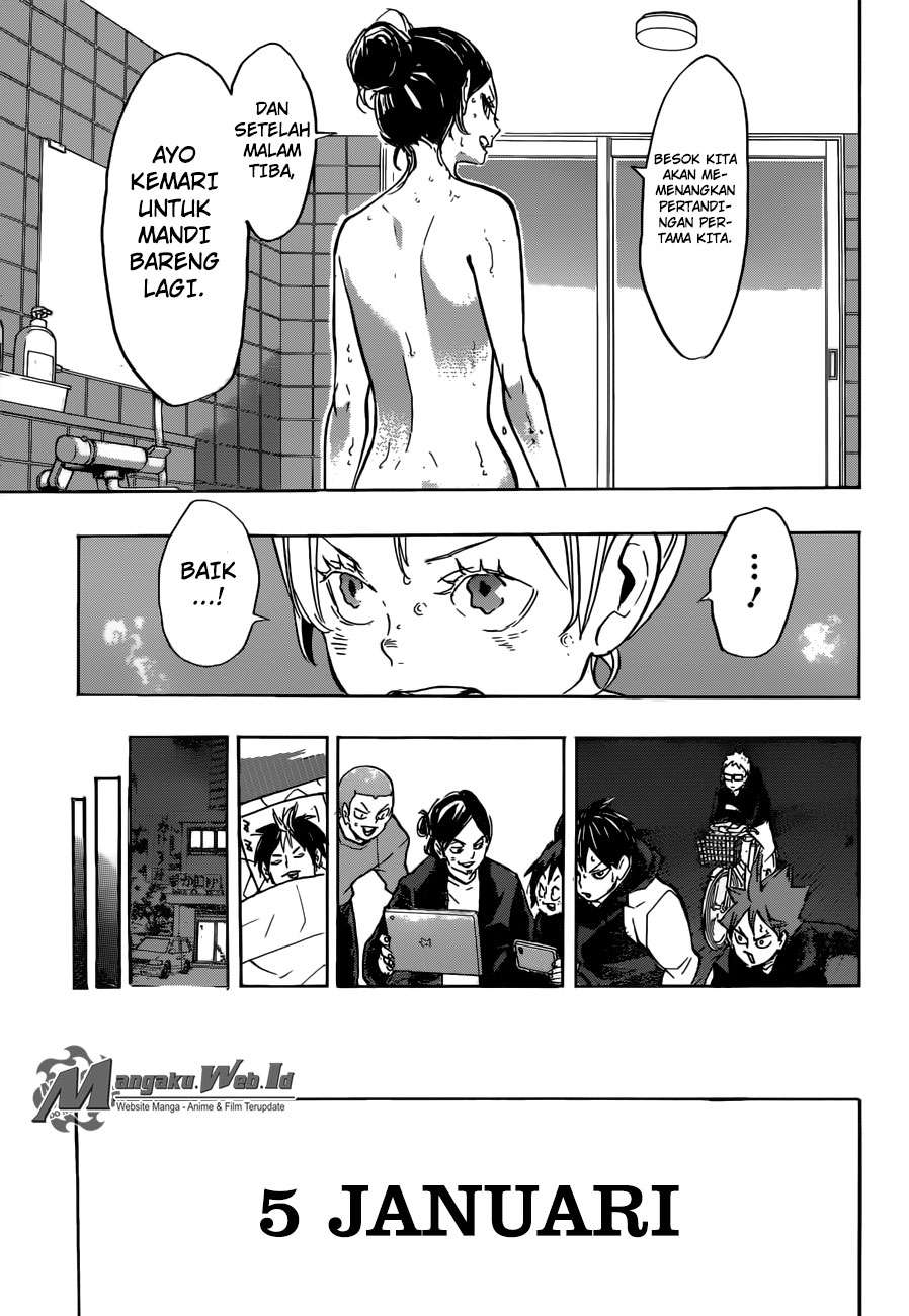 Haikyuu!! Chapter 230 - halaman 16