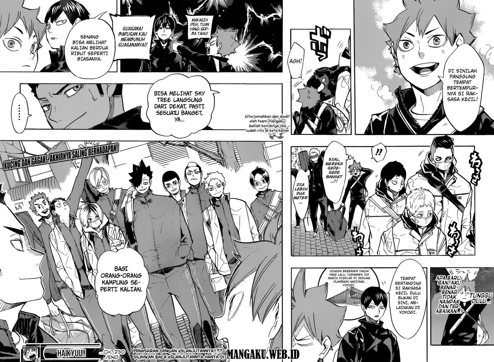 Haikyuu!! Chapter 230 - halaman 18