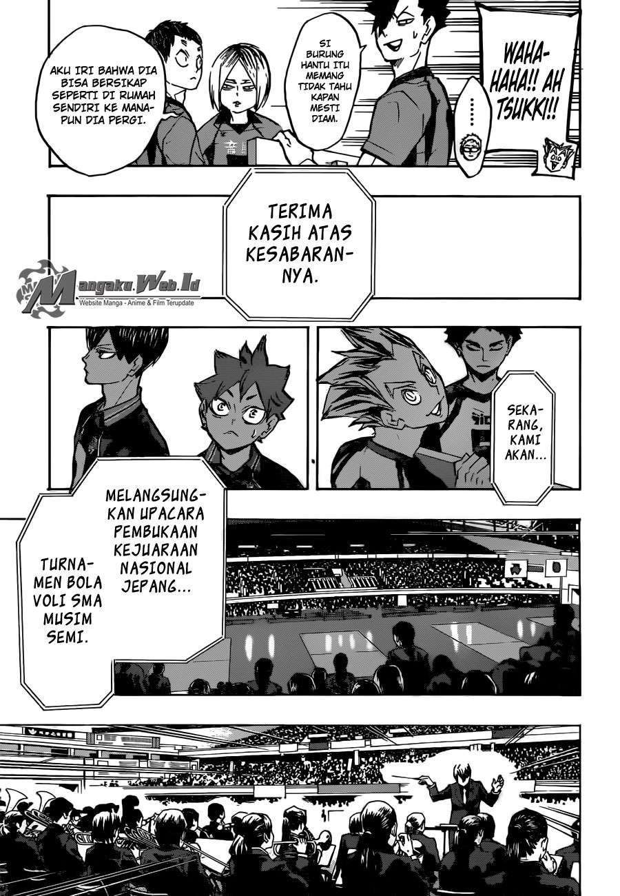 Haikyuu!! Chapter 231 - halaman 8