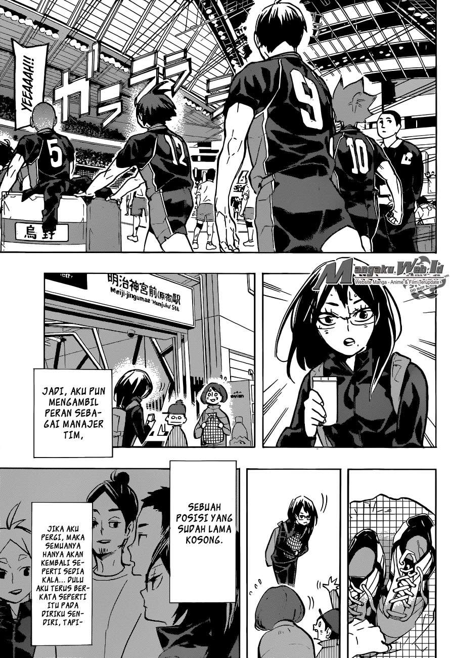 Haikyuu!! Chapter 232 - halaman 10