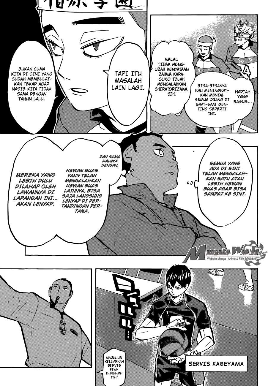 Haikyuu!! Chapter 233 - halaman 10