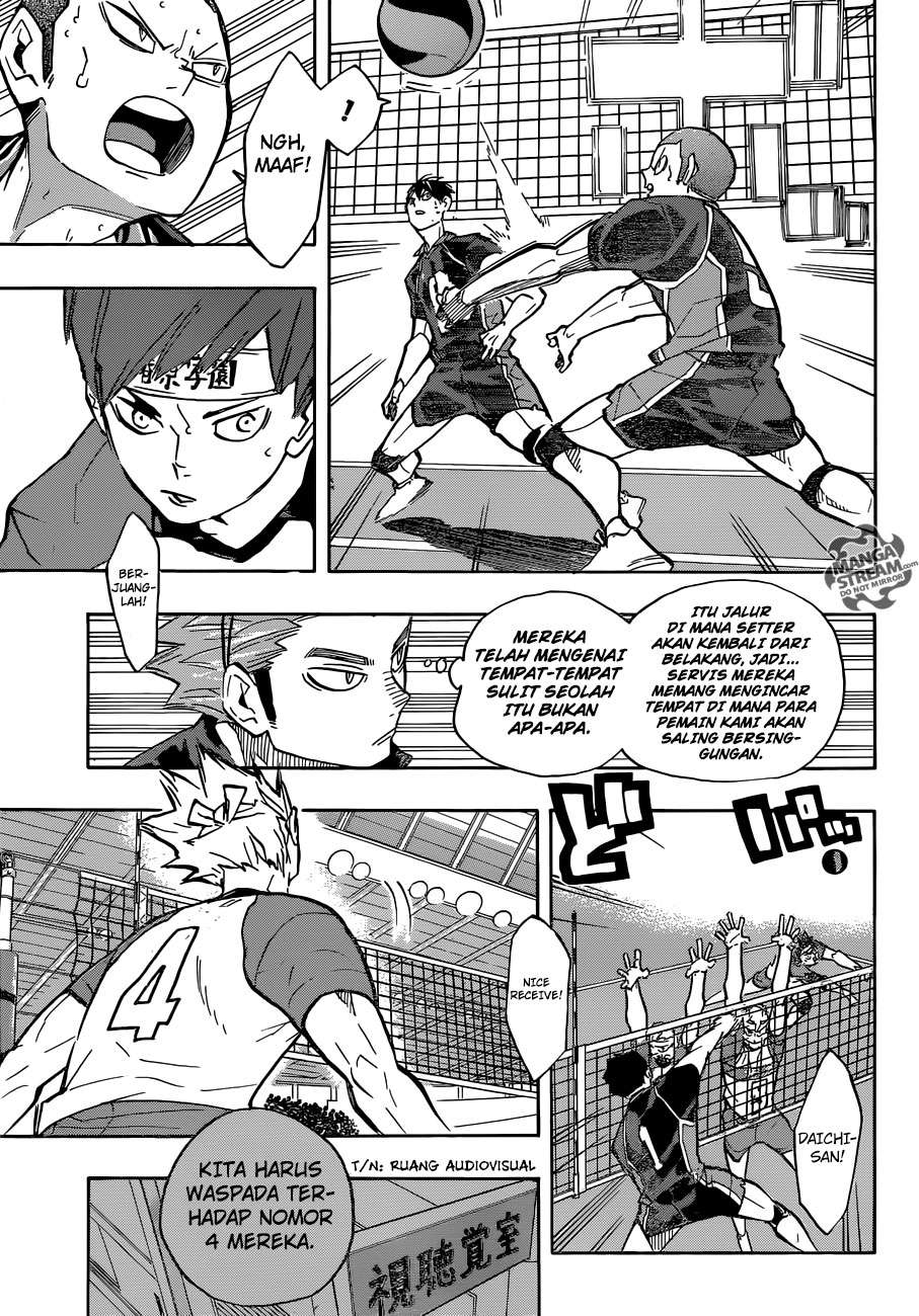 Haikyuu!! Chapter 233 - halaman 13