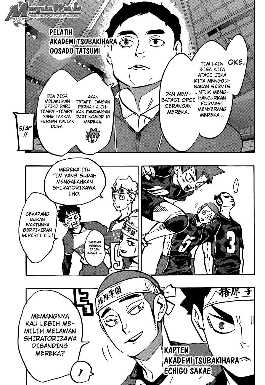 Haikyuu!! Chapter 233 - halaman 8