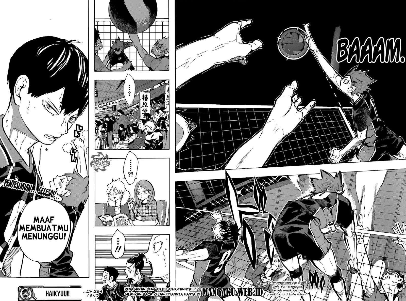 Haikyuu!! Chapter 234 - halaman 18
