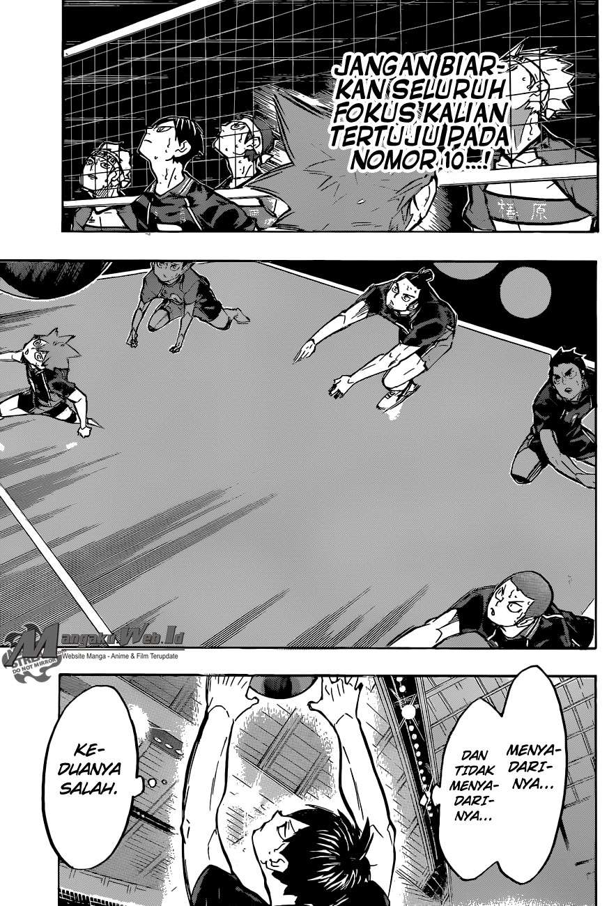 Haikyuu!! Chapter 235 - halaman 10