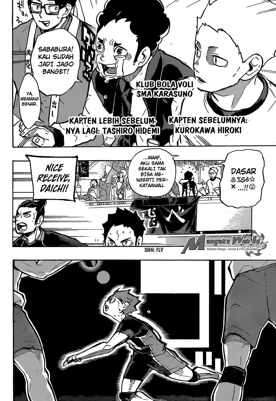 Haikyuu!! Chapter 235 - halaman 9