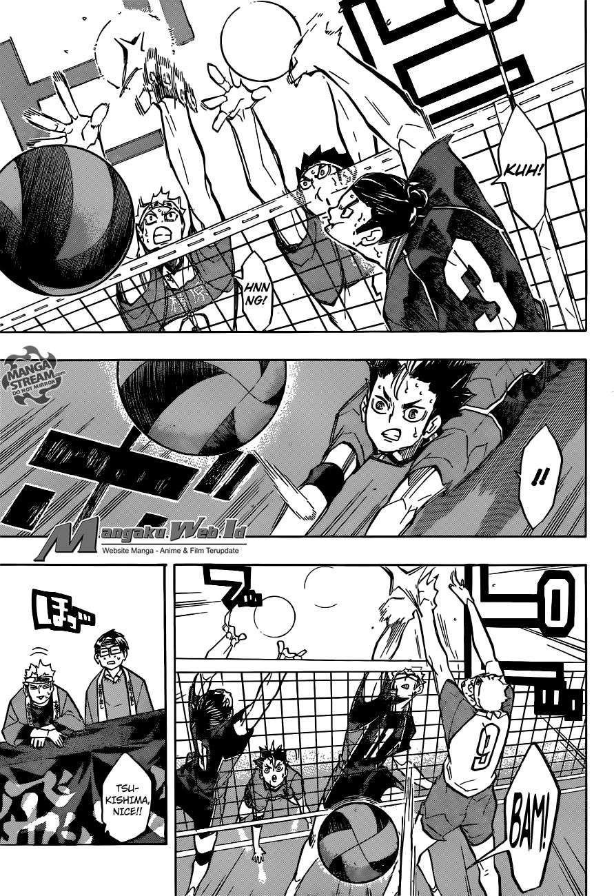 Haikyuu!! Chapter 238 - halaman 10