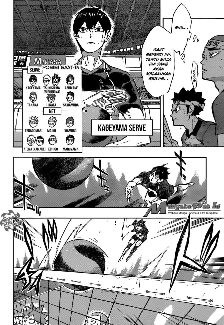 Haikyuu!! Chapter 238 - halaman 17