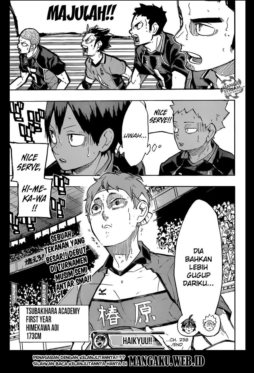 Haikyuu!! Chapter 238 - halaman 20