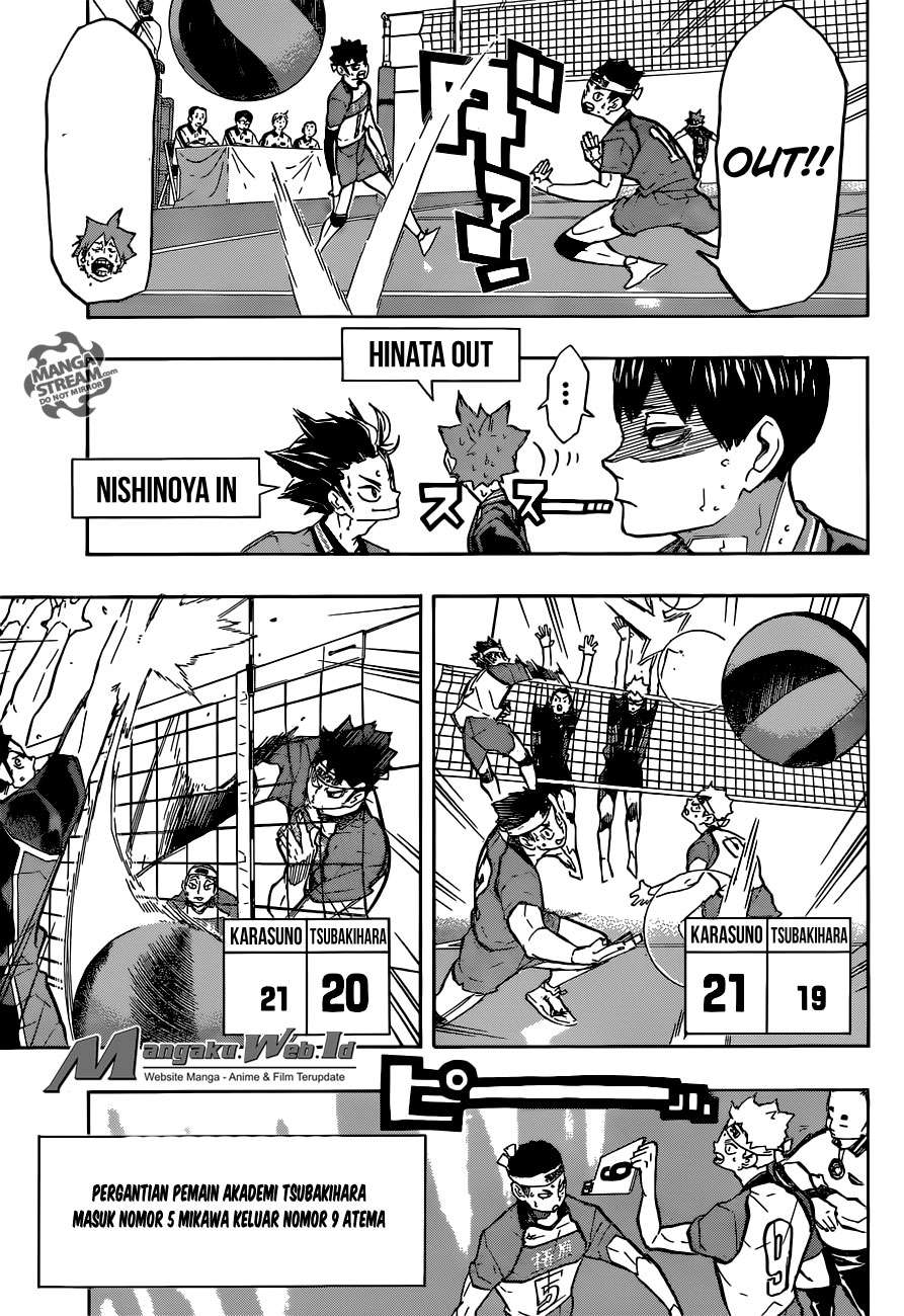 Haikyuu!! Chapter 238 - halaman 8