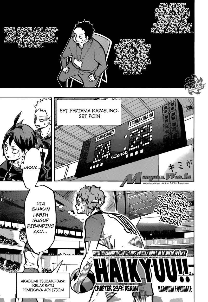 Haikyuu!! Chapter 239 - halaman 1
