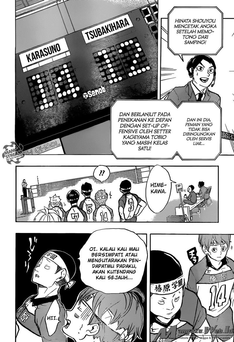 Haikyuu!! Chapter 239 - halaman 10
