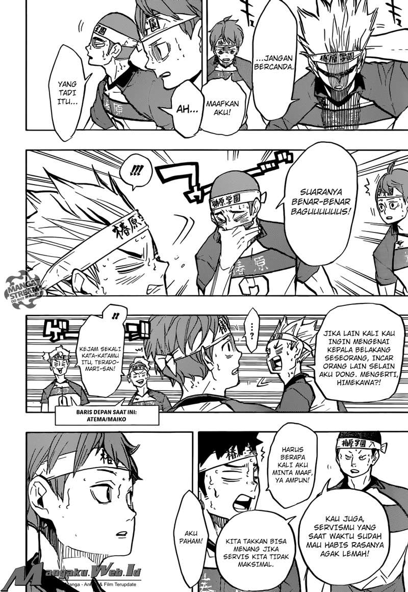 Haikyuu!! Chapter 239 - halaman 6