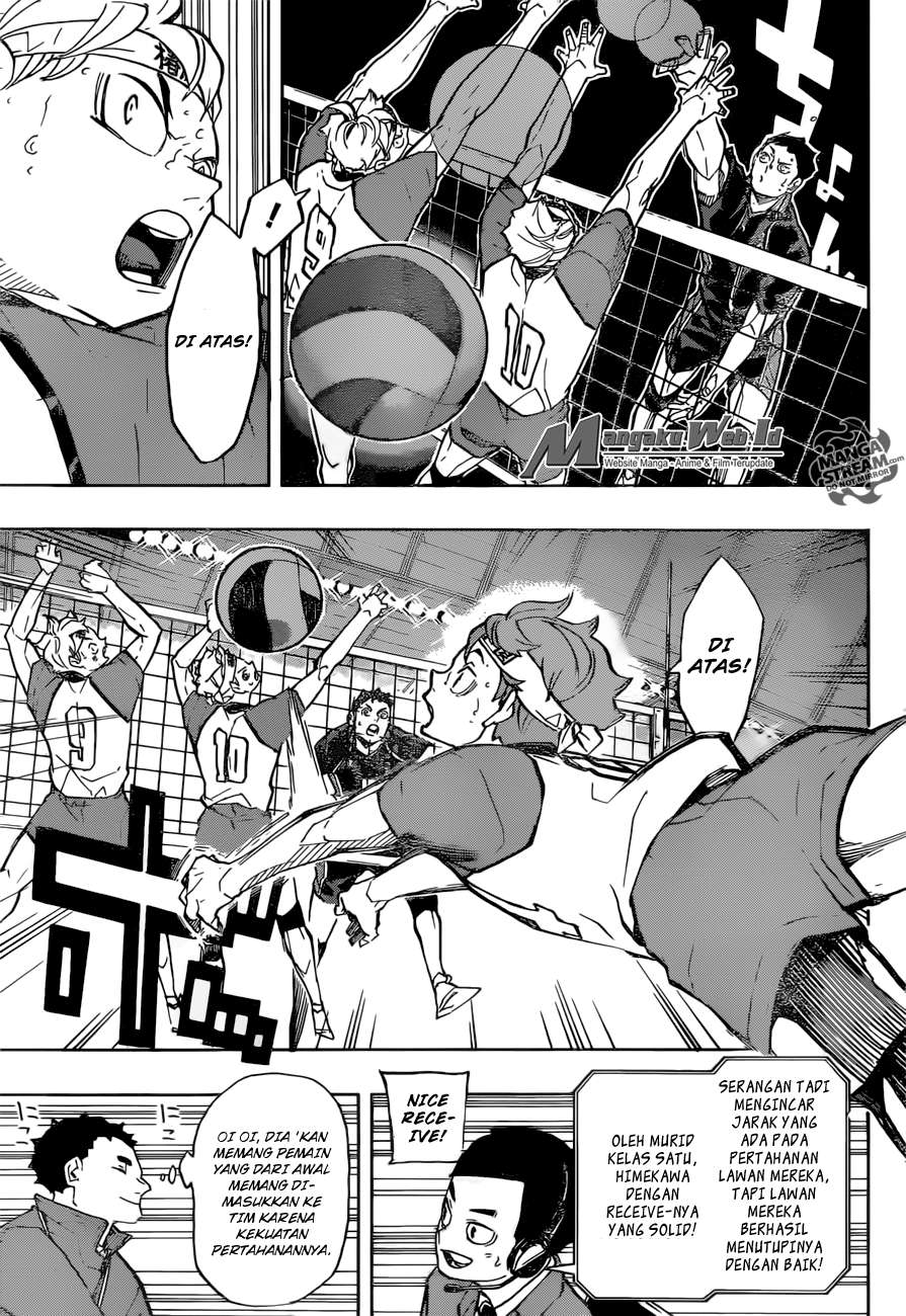 Haikyuu!! Chapter 240 - halaman 10