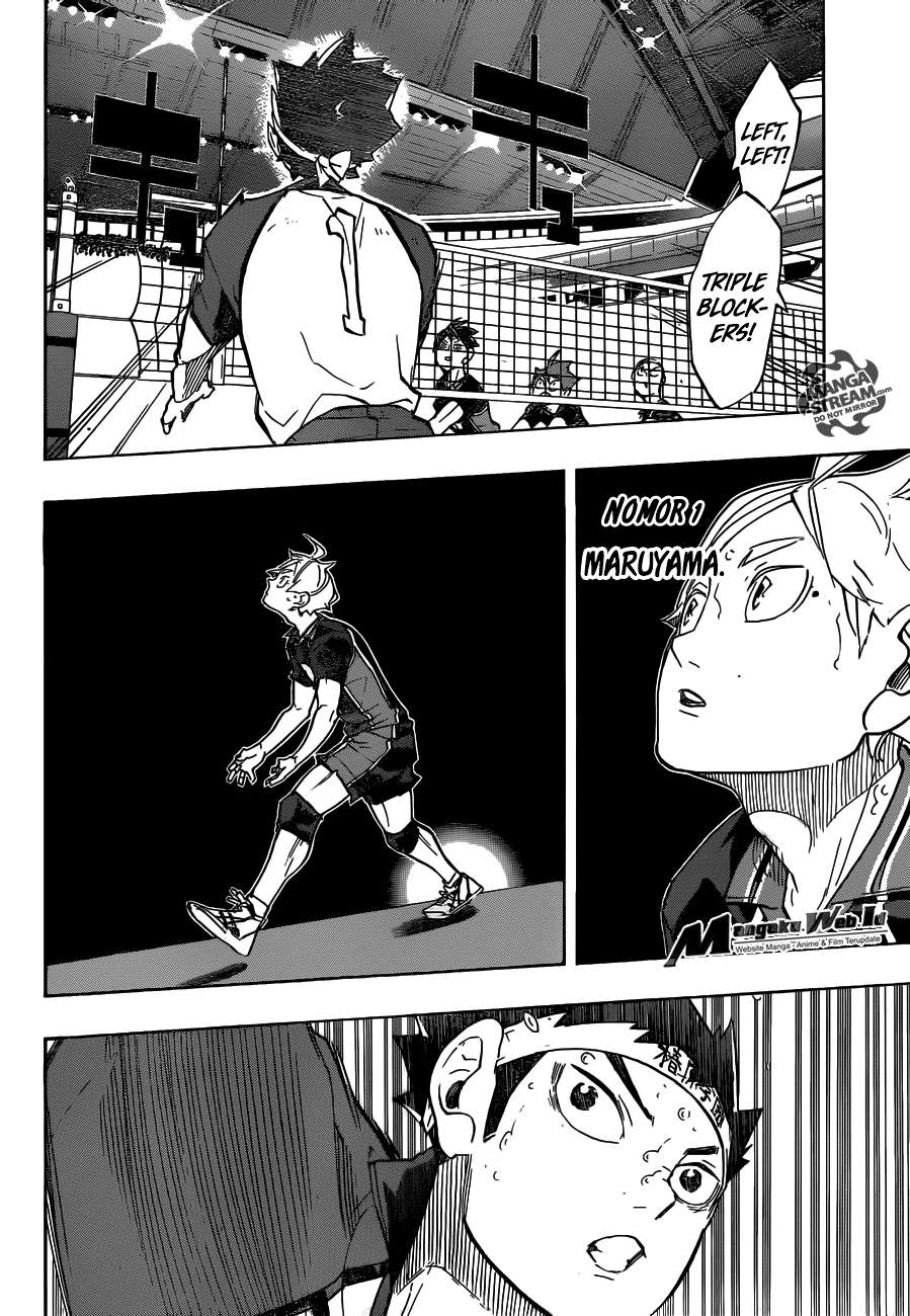 Haikyuu!! Chapter 242 - halaman 11