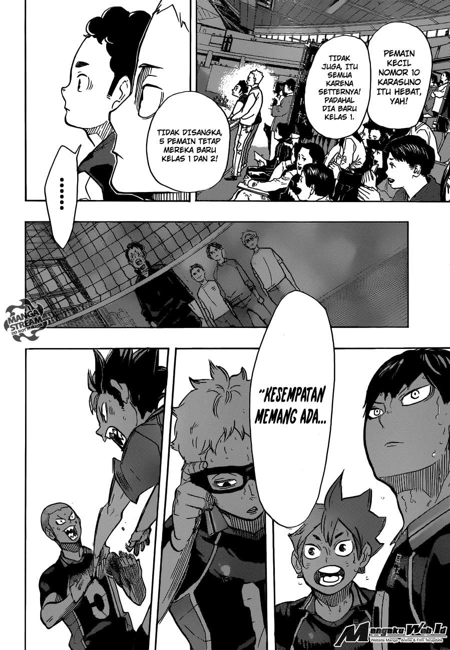 Haikyuu!! Chapter 242 - halaman 17