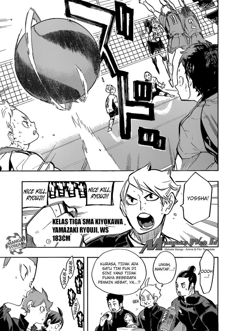 Haikyuu!! Chapter 243 - halaman 11