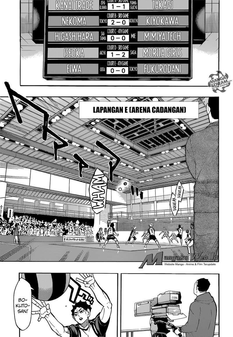 Haikyuu!! Chapter 243 - halaman 17