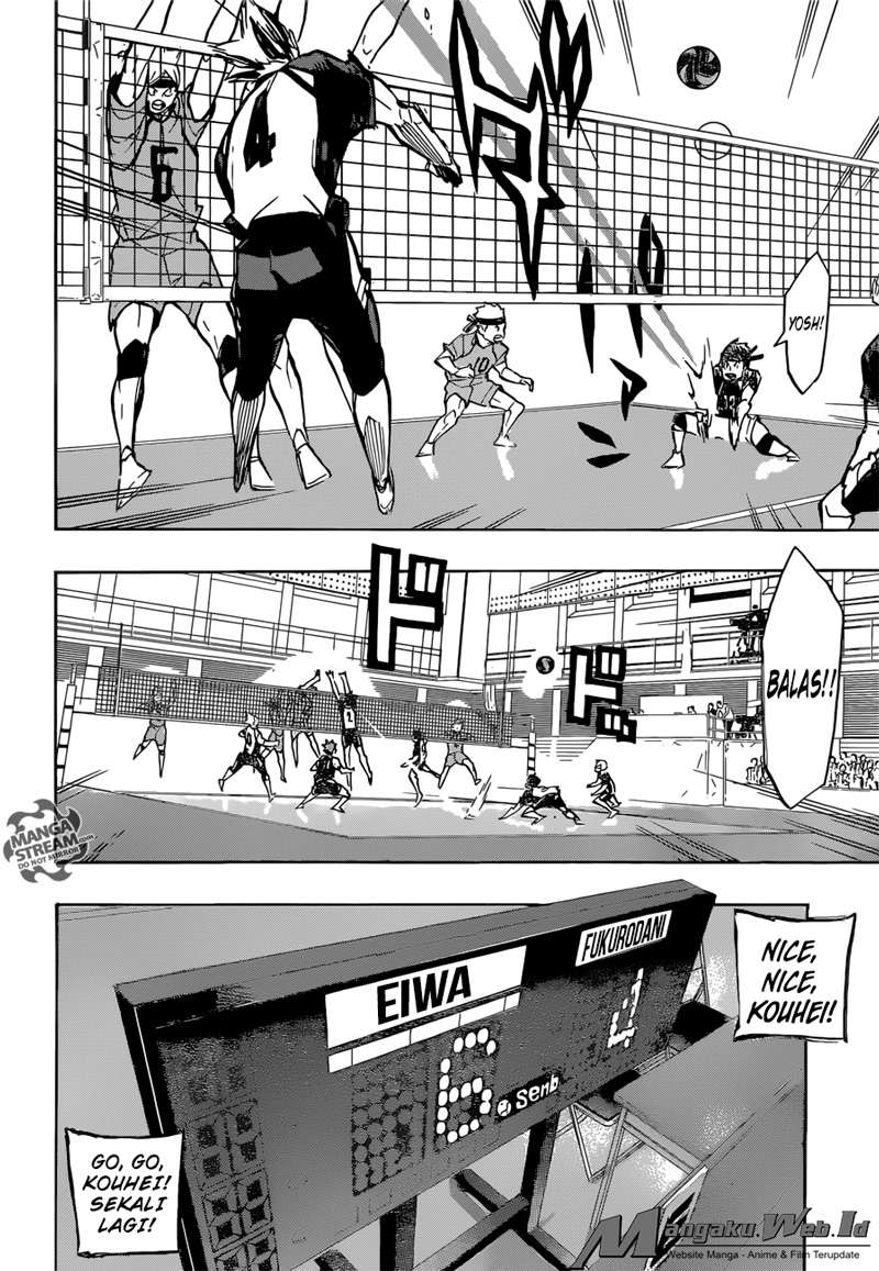 Haikyuu!! Chapter 243 - halaman 18
